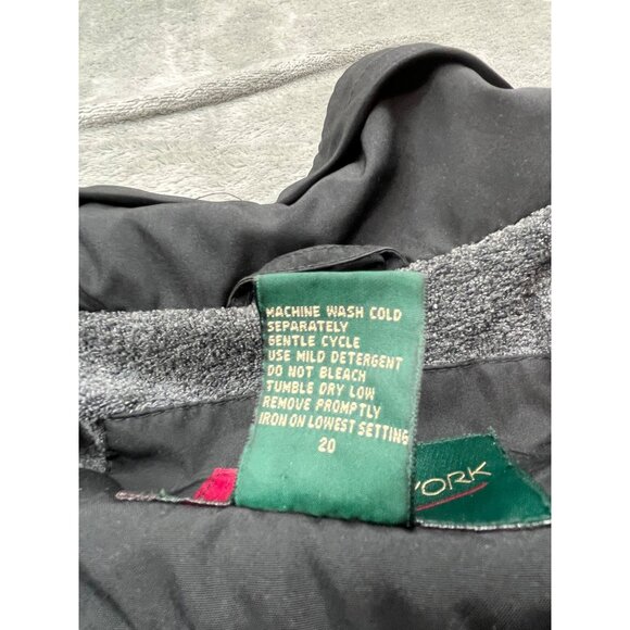 Preston & York II Womens 3X Black Embroidered Jacket RN 38843 Artsy Boho Fall - Picture 10 of 11